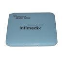 Infimedix Mask Case blau - antibakterielle Schutzbox...